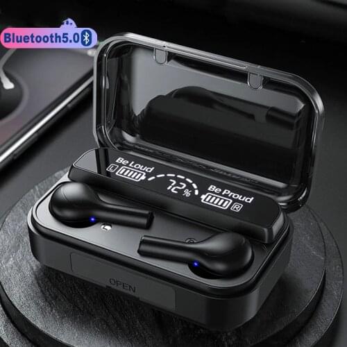 TWS Bluetooth Earphones Wireless Headphones Music Stereo Headset With Mic Surround sound Earbuds Works On All Smartphones
