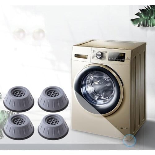 Anti Vibration Pads Universal Vibration Damper Shock Absorber Anti-slip Noise-reducing Foot Mat for Washing Machines bathroom