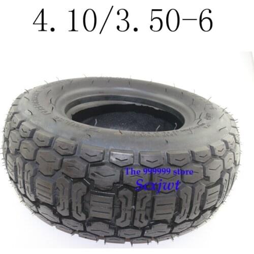 Scooter vacuum Tires 6"Lawn Mower/Snow&MudTyre 4.10/3.50-6 mobility scooter tubeless tyre without inner tuber ATV refit motorcy