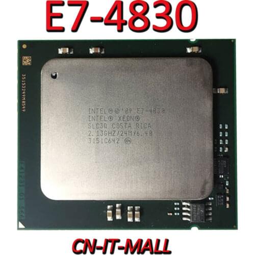 Pulled Xeon E7-4830 Server cpu 2.13G 24M 8Core 16 Thread LGA1567 Processor