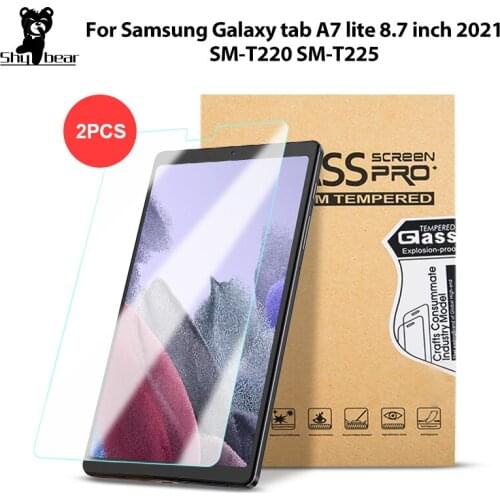 Screen Tempered Glass for Samsung Galaxy Tab A7 Lite 8.7 T220 for Tab A7 10.4 T500 Protector Film