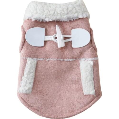Winter Pet Dog Cat Clothes Coat Apparel Puppy Warm Motorcycle Vest Costume Clothing for Small Dog Chihuahua For Puppy