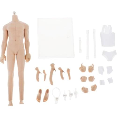1:6 Super Flexible Seamless Male Body W/ Hand Feet for JO-K10A