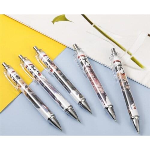 1pcs Cute Demon Slayer ballpoint pen Japan Anime ballpen Cartoon Stationety
