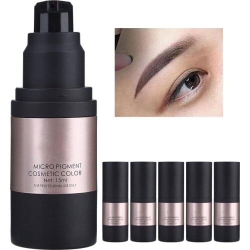 15ML Natural Plant Tattoo Ink Longlasting Lip Eyebrow Eye Semi-pernament Tattoo Pigment Ink Beauty Paints Makeup Tattoo Supplies