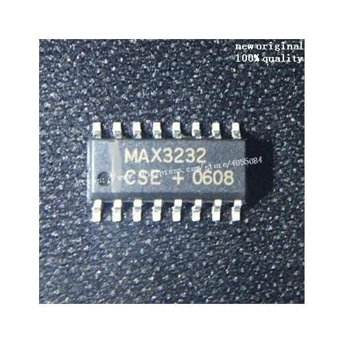 2PCS MAX3232CSE+T MAX3232CSE MAX3232 Brand new and original chip IC