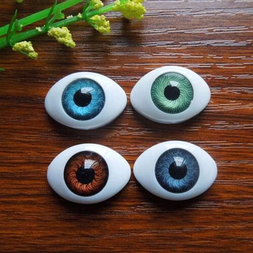 4pairs DIY Plastic BJD Eyes 10mm 14mm 15mm 16mm 19mm 23mm For SD Dolls 1/3 1/4 1/6 BJD Doll Accessories Eyeballs