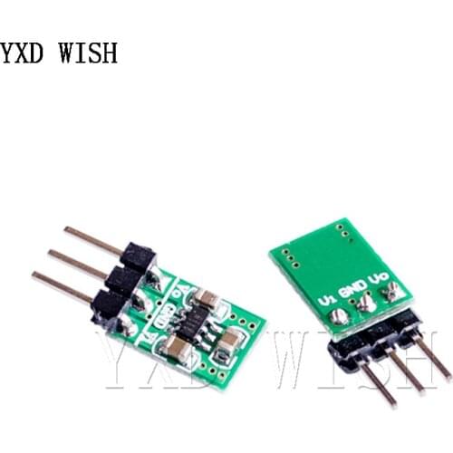 5pcs Mini 1.8V 3V 3.7V 5V to 3.3V Boost & Buck Low Noise Regulated Charge Pump 2 in 1 DC/DC Voltage Converter