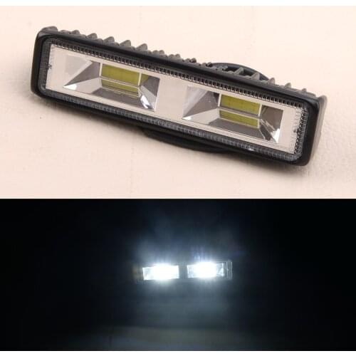 1Pc Car LED Flood Beam Work Light 6000K 12V 48W Fit For Off Road ATV SUV Boat Truck Bulldozer Crane IP68