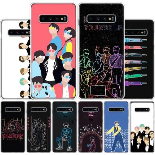 Love YourSelf Boys Kpop Cover Phone Case For Samsung Galaxy A51 A71 A70 A50 A40 A30 A20E A10S M30S A01 A6 A7 A8 A9 Plus Coque
