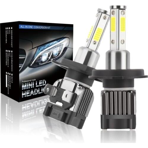 H4 LED H7 H8 H9 H11 9005 9006 9003 HB2 HB3 HB4 Car Headlight Bulb Auto Lamp Fog Light Super Bright Universal Headlamp 12V 6000K