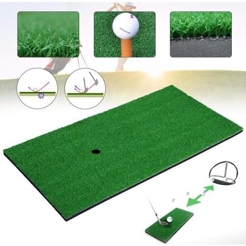 Backyard Golf Mat Indoor Residential Training Hitting Pad Indoor Pro Training Practice Aids Hitting Turf Pad Home Doormat