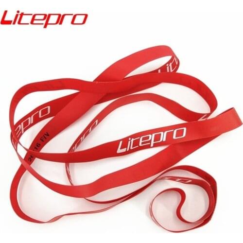 Litepro Bike Tire Liner 14-16-20-26 Inch Folding Bike MTB Bicycle High Pressure Rim Tape Cycling Tire Accessories