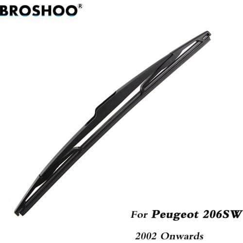 BROSHOO Car Rear Wiper Blade Blades Back Windscreen Wiper Arm For Peugeot 206SW Hatchback (2002 Onwards) 355mm Auto Styling