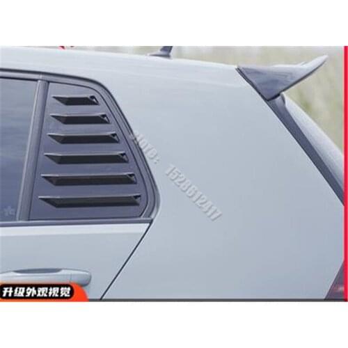 For Volkswagen Golf 6/GTI /R Triangular blinds decorative stickers behind car windows Car Styling