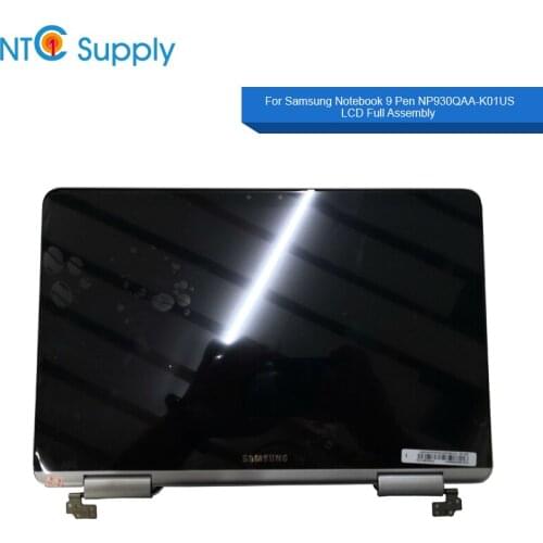 NTC Supply Brand New 13.3 inch silver color For Samsung Notebook 9 Pen NP930QAA-K01US LCD Display Full Assembly