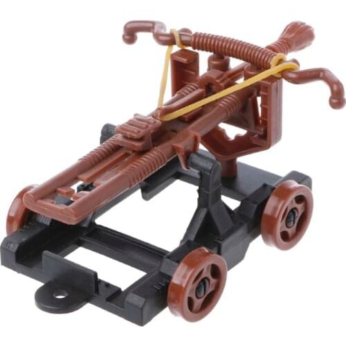 14Pcs/set Medieval Knights Toy Catapult Crossbow Soldier Figures Playset Chariot