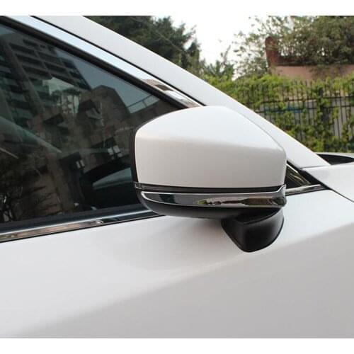 For Mazda CX3 CX-3 2015 2016 2017 2018 2019 2020 Chrome Door Rearview Mirror Strip Cover Trim Frame Trims Car Accessories 2pcs