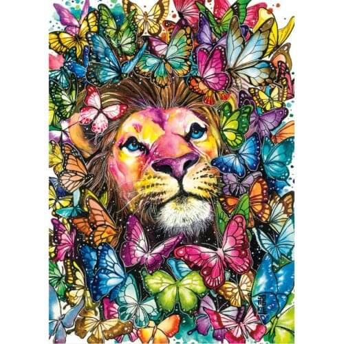 5d butterflies diamond painting full drill tiger mosaic art picture embroidery cross stitch rhinestone picture puzzle wall decor