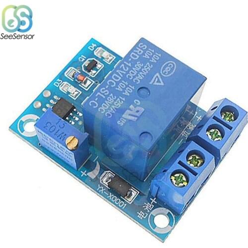DC 12V Battery Undervoltage Low Voltage Cut off Automatic Switch Recovery Protection Module Charging Controller Protection Board