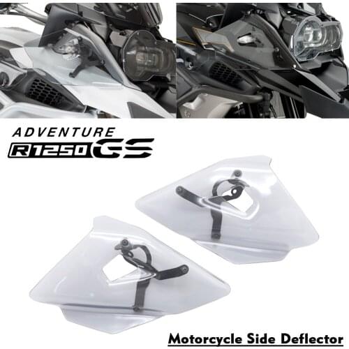 For BMW R1200 GS LC 2013-2019 R1250GS LC ADV gs 1250 adventure throughout the year Motorcycle side deflector windshiel gs 1200