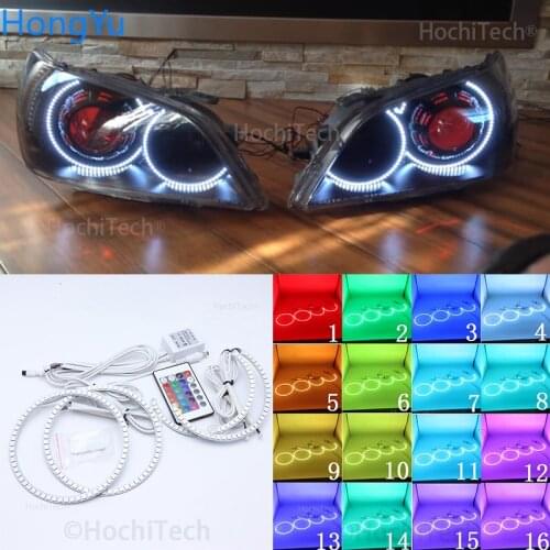 For LEXUS IS200 IS300 1998-2005 headlight Angel Eye LED Halo Ring RGB Multi-Color Sport Headlight kits
