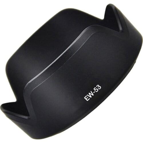 EW-53 49mm ew 53 EW53 Lens Hood Reversible Camera Lente Accessories for Canon EOS M10 EF-M 15-45 mm f/3.5-6.3 IS STM Lens