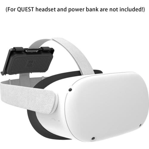 Powerbank Fixing Bracket Battery Holder For Oculus Quest 2 Or Vive Deluxe Audio Strap, Compatibly Multiple Sizes Mobile Power