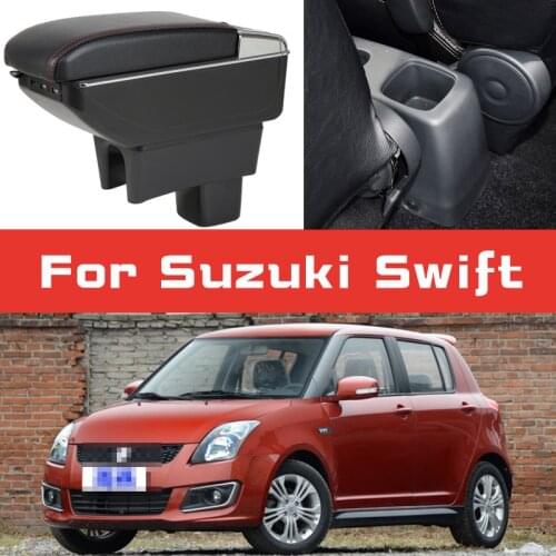 Leather Car Armrest for Suzuki Swift