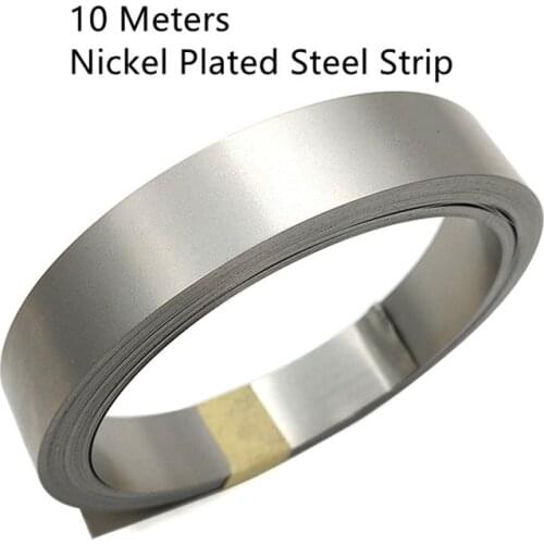 1 Roll 10 Meter 18650 Lithium Ion Battery Nickel Plate Steel With Battery Spot Welding Nickel Plated Spot Welder Connector