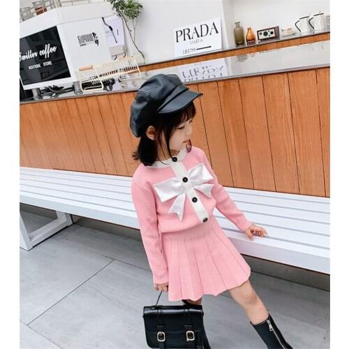 2019 new spring autumn/winter Girls Kids suit comfortable cute baby Clothes Children Clothing