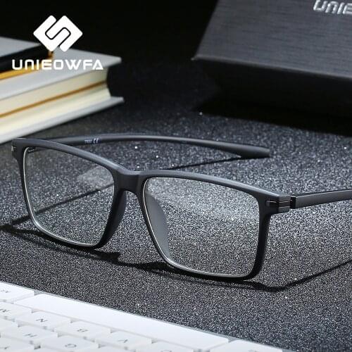 Optical Prescription Glasses Men Anti Blue Light + Photochromic Eyeglasses Men Progressive Bifocal Eyewear Myopia Hyperopia TR90