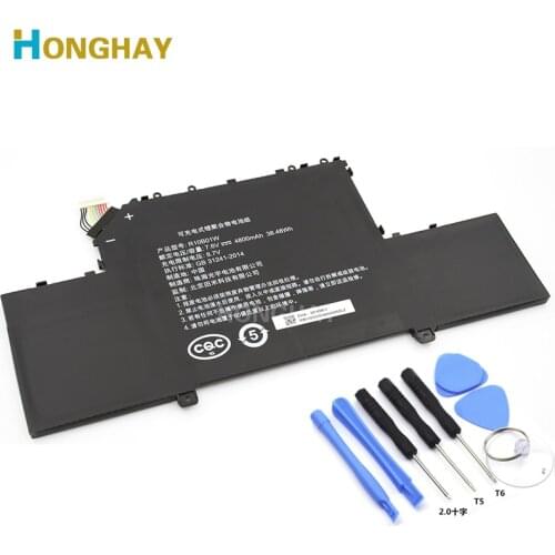 Honghay Original New R10B01W Battery For Xiaomi Mi Air 12.5-inch Laptop 161201-01 161201-AA R10B01W Genuine 7.6V 4866mAh