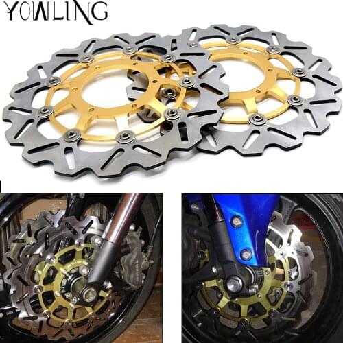 2 Pcs Motorcycle Front Floating Brake Disc Rotor For Honda CBR1000RR CBR1000 2008 2009 2010 2011 12 CBR 1000 RR 1000RR