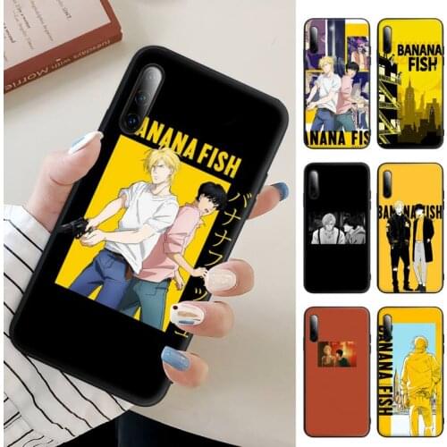Banana Fish Anime Silicone Mobile Phone Case Cover For Samsung A51 A71 A72 A52 A50 A31 A10 A40 A70 A30 S A20 E A11 A01 A21