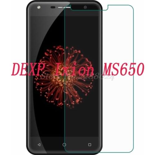 Smartphone 9H Tempered Glass for DEXP Ixion MS650 5.0" Explosion-proof Protective Film Screen Protector cover phone