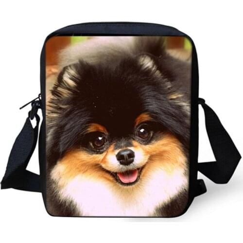 Cute Animal Puppy Dog 3D Print Shoulder Bag Women Mini Crossbody Bags High Quality Female Messenger Bag Brand Designer Handbags