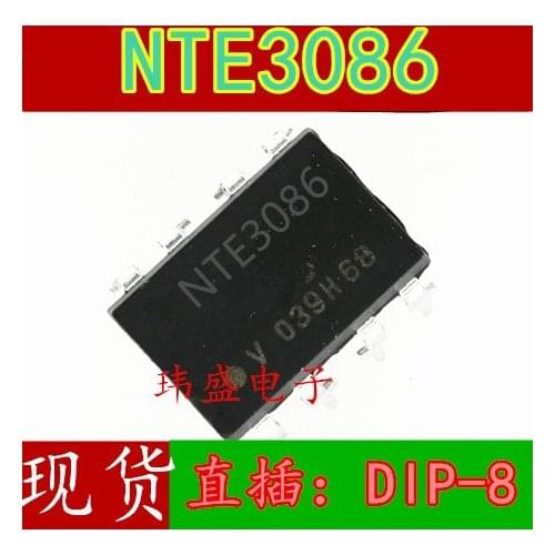 10pcs 3086 DIP-8 NTE3086