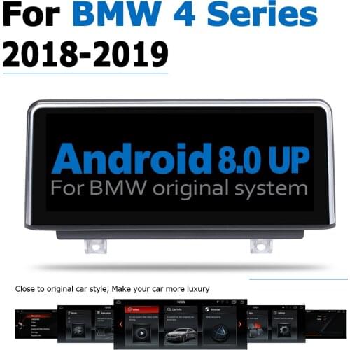 8.8'' 6-Core Android 8.0 up Car DVD Player For BMW 4 Series 2018~2019 EVO Autoradio GPS Navigation Car Multimedia