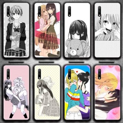 Anime lesbian Citrus Yuzu Aihara Mei Phone Cases for Huawei Honor 30 20 10 9 8 8x 8c v30 Lite view 7A pro