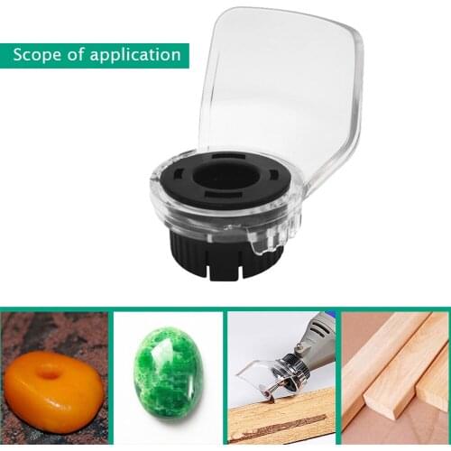 Grinder Cover Protective Mini Shiled Electric Dustproof Engraving Safety Case for Household Metal Easily Handle Parts