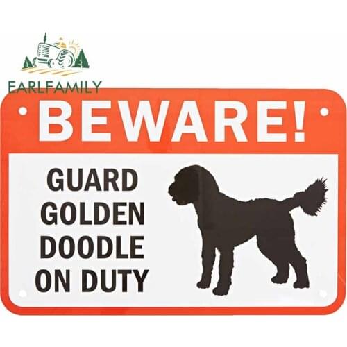 EARLFAMILY 13cmx 8.6cm For Warning Sign Graffiti Car Stickers Auto Car Assessoires Decal Anime Surfboard Scratch-Proof Decor