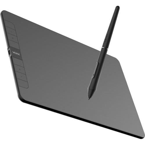 VEIKK VK1060 Graphics Tablet Digital Drawing Tablet with 8192 Levels Pressure Sensitivity 5080LPI Resolution 8 Shortcut Keys