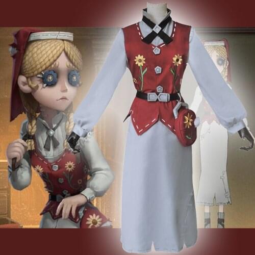 Game Identity V Cosplay Costumes Survivor Annie Lester Toy Merchant Cosplay Costume Original Skin Uniforms Clothes Dresses Cos