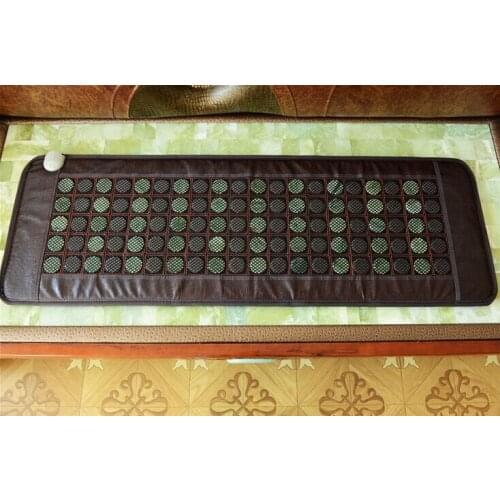 Jade Tourmaline Heating Mattress, Infrared Heated Negative Ion Medical Mat jade stone mattress korea heated mattress 50*150CM