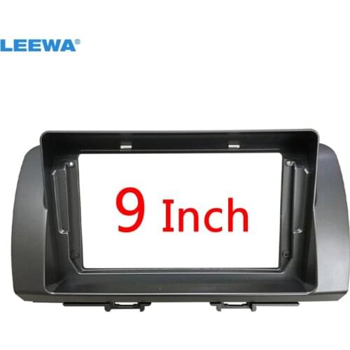 LEEWA Car Audio Stereo 2DIN Fascia Frame Adapter For Toyota BB Subaru Dex 9" Big Screen DVD Player Dash Fitting Panel Frame Kit