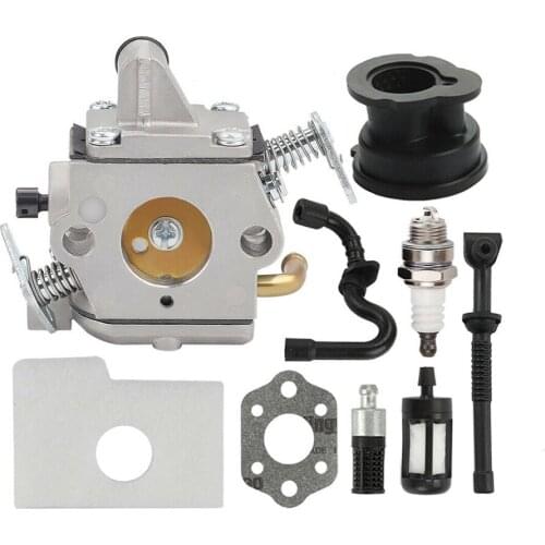 Newest Carburetor Kit Chainsaw Engine Parts Replacement Chain Saw Carburetor Air Filter For Stihl MS180C MS170 MS180 017018