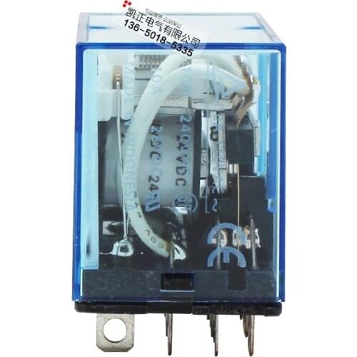 5 pieces Original authentic Omron LY4N-J DC24V AC220V PTF14A-E 14 feet wide 10A free shipping