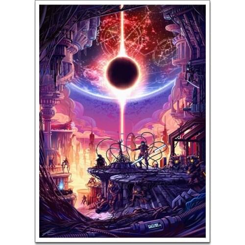 Future Souls Poster Canvas Painting Nordic Wall Art Pictures Living Room Home Decor No Frame Bathroom Decoration