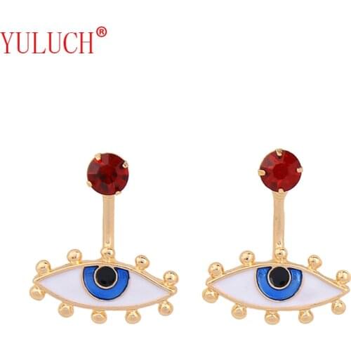Alloy Pendant Exaggerated Devils Eye Personality Temperament Jewellery Fashion Woman Accessories Ear Stud Gift